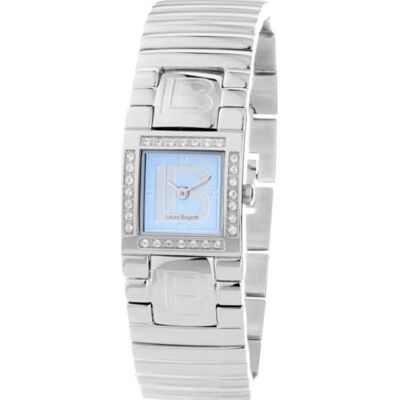 Laura Biagiotti Montre Femme (Ø 20 mm) (Ø 20 mm), Bleu, Bracelet Laura Biagiotti Montre Femme (Ø 20 mm) (Ø 20 mm), Bleu, Bracelet