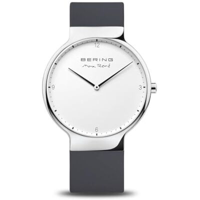 BERING Mixte Analogique Quartz Max René Collection Montre avec Bracelet en Silicone & Verre Saphir BERING Mixte Analogique Quartz Max René Collection Montre avec Bracelet en Silicone & Verre Saphir