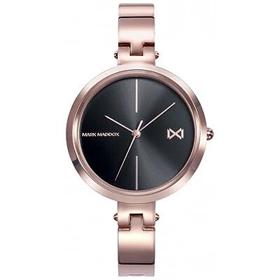 Mark Maddox Montre pour femme en acier rose. MM0113-57, bijoux Mark Maddox Montre pour femme en acier rose. MM0113-57, bijoux