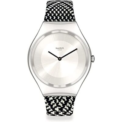 Swatch Irony Black 'n'White SYXS142 Montre pour femme, Sangle Swatch Irony Black 'n'White SYXS142 Montre pour femme, Sangle