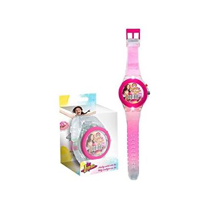 Disney Soy Luna Montre numérique bracelet transparent (Kids WD18087) Disney Soy Luna Montre numérique bracelet transparent (Kids WD18087)