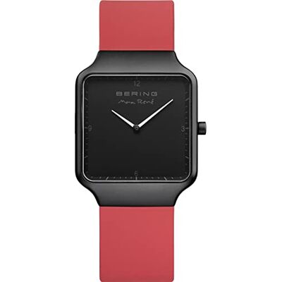 BERING Mixte Analogique Quartz Max René Collection Montre avec Bracelet en Silicone & Verre Saphir BERING Mixte Analogique Quartz Max René Collection Montre avec Bracelet en Silicone & Verre Saphir