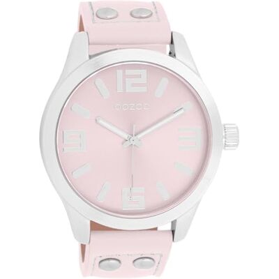 Oozoo Timepieces Montre analogique pour femmes avec bracelet en cuir, ronde, élégante, de qualité supérieure Oozoo Timepieces Montre analogique pour femmes avec bracelet en cuir, ronde, élégante, de qualité supérieure