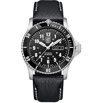 Luminox Montre analogique pour adulte unisexe avec bracelet en cuir XS.0921 Luminox Montre analogique pour adulte unisexe avec bracelet en cuir XS.0921