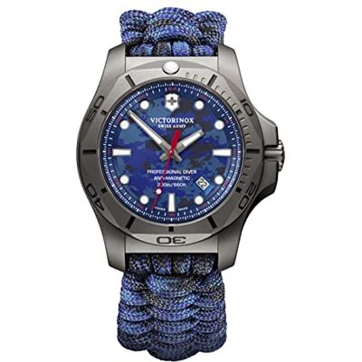 Victorinox analogique V241813, Bleu, bracelet Victorinox analogique V241813, Bleu, bracelet