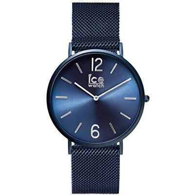 ICE-WATCH 012712 City Milanese Montre Homme Chronomètre Cadran Bleu Bracelet Acier Bleu ICE-WATCH 012712 City Milanese Montre Homme Chronomètre Cadran Bleu Bracelet Acier Bleu