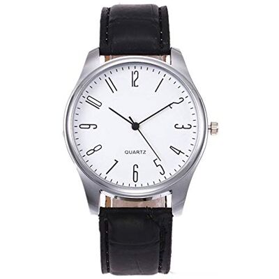 INGRAX Montres Hommes Simple Affaires Mode Cuir Montre à Quartz Automatique Horloge de Luxe étanche Relogio Masculino Montres pour Hommes Relogio, A INGRAX Montres Hommes Simple Affaires Mode Cuir Montre à Quartz Automatique Horloge de Luxe étanche Relogio Masculino Montres pour Hommes Relogio, A