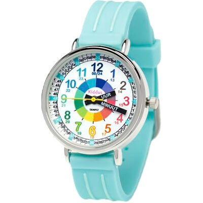 Kiddus Montre Enfant 5-10 ans. Montre Bracelet Éducative, Time Teacher Analogique avec Exercices pour apprendre à lire l’heure. Kiddus Montre Enfant 5-10 ans. Montre Bracelet Éducative, Time Teacher Analogique avec Exercices pour apprendre à lire l’heure.