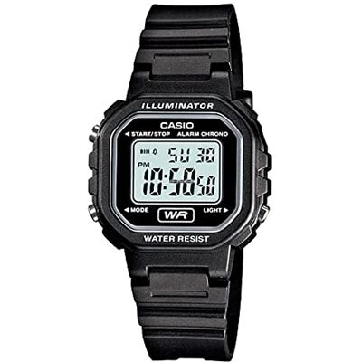 Casio Chaîne de montre de poche LA-20WH-1A, Negro, bande Casio Chaîne de montre de poche LA-20WH-1A, Negro, bande