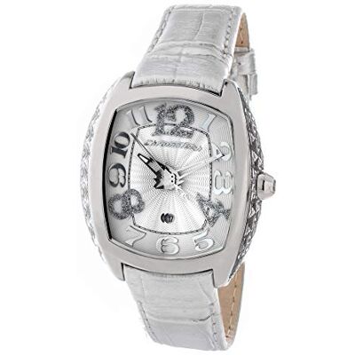 Chronotech Montre analogique pour femme à quartz avec bracelet en cuir CT7998L-09, Sangle Chronotech Montre analogique pour femme à quartz avec bracelet en cuir CT7998L-09, Sangle