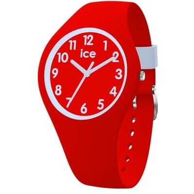 ICE-WATCH ICE ola kids Adventure Montre rouge pour garçon (mixte) avec bracelet en silicone 022742 (Small) ICE-WATCH ICE ola kids Adventure Montre rouge pour garçon (mixte) avec bracelet en silicone 022742 (Small)