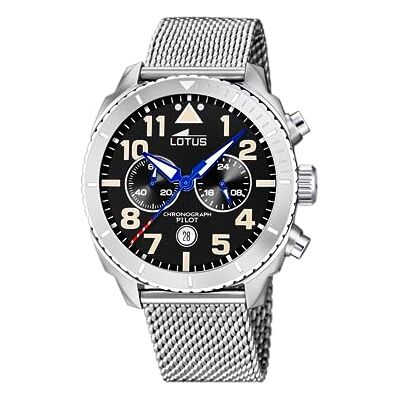 Lotus Montre pour homme 18704/3 Outlet Boîtier en acier inoxydable argenté Bracelet en acier inoxydable argenté, argenté, Bracelet Lotus Montre pour homme 18704/3 Outlet Boîtier en acier inoxydable argenté Bracelet en acier inoxydable argenté, argenté, Bracelet