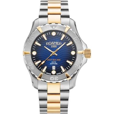 Roamer Montre analogique pour homme avec bracelet en acier inoxydable 860833 47 45 70 Roamer Montre analogique pour homme avec bracelet en acier inoxydable 860833 47 45 70