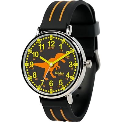 Kiddus Montre Enfant 5-10 ans. Montre Bracelet Éducative, Time Teacher Analogique avec Exercices pour apprendre à lire l’heure. Kiddus Montre Enfant 5-10 ans. Montre Bracelet Éducative, Time Teacher Analogique avec Exercices pour apprendre à lire l’heure.
