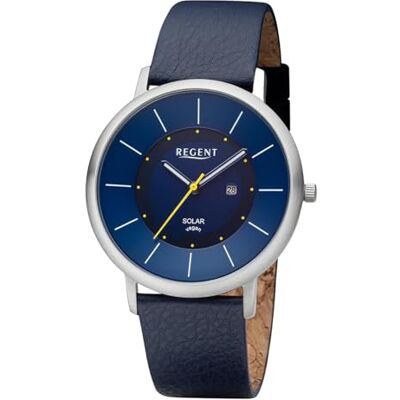 Regent Montres analogiques pour hommes 32020784, bleu, One Size, Sangles Regent Montres analogiques pour hommes 32020784, bleu, One Size, Sangles