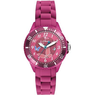 s.Oliver fille analogique à quartz montre-bracelet SO-2595-PQ s.Oliver fille analogique à quartz montre-bracelet SO-2595-PQ
