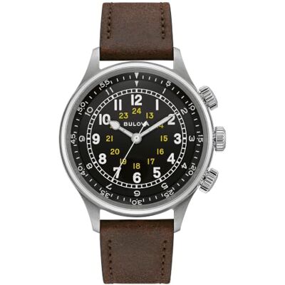 Bulova Watch 96A245, Marron, sangle Bulova Watch 96A245, Marron, sangle