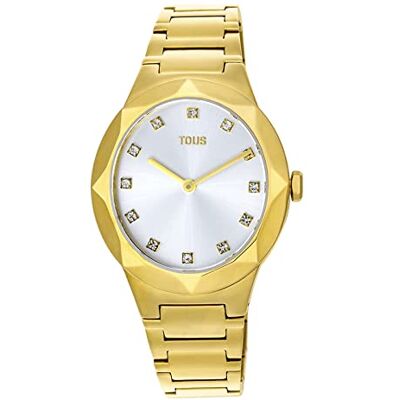 TOUS Reloj Karat Oval 200351055 Acero Crystales TOUS Reloj Karat Oval 200351055 Acero Crystales