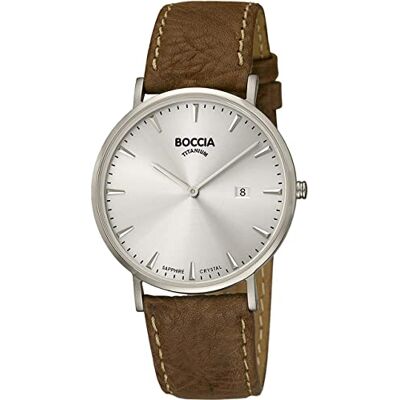 Boccia Montre classique 3648-01, marron, sangle Boccia Montre classique 3648-01, marron, sangle
