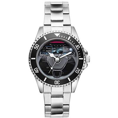 KIESENBERG Montre Homme Cadeau pour Golf 8 Fans Cockpit Compteur de Vitesse Quartz Analogique Montre-Bracelet 20810 KIESENBERG Montre Homme Cadeau pour Golf 8 Fans Cockpit Compteur de Vitesse Quartz Analogique Montre-Bracelet 20810