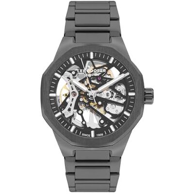 Lee Cooper Montre analogique pour homme avec cadran gris-LC07905.060, gris, moderne Lee Cooper Montre analogique pour homme avec cadran gris-LC07905.060, gris, moderne
