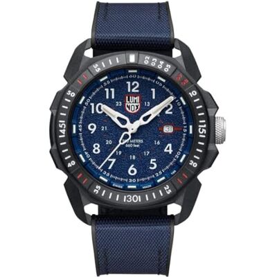 Luminox XL.1003.ICE Montre analogique à quartz suisse avec bracelet en caoutchouc pour homme Luminox XL.1003.ICE Montre analogique à quartz suisse avec bracelet en caoutchouc pour homme