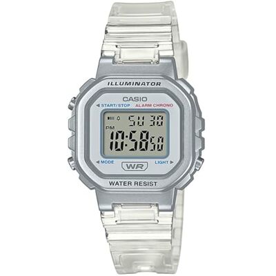 Casio LA-20WHS-7ADF Montre pour Femmes Numérique Bracelet en Résine Blanche, Blanc Casio LA-20WHS-7ADF Montre pour Femmes Numérique Bracelet en Résine Blanche, Blanc