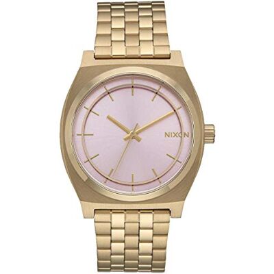 NIXON Time Teller Printemps 2017 Doré clair/rose, Rose/doré, standard size, Bracelet NIXON Time Teller Printemps 2017 Doré clair/rose, Rose/doré, standard size, Bracelet