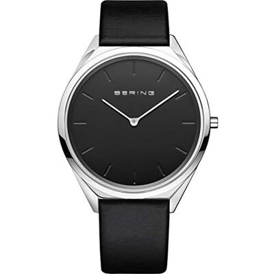 BERING Mixte Analogique Quartz Ultra Slim Collection Montre avec Bracelet en Acier Inoxydable & Verre Saphir BERING Mixte Analogique Quartz Ultra Slim Collection Montre avec Bracelet en Acier Inoxydable & Verre Saphir