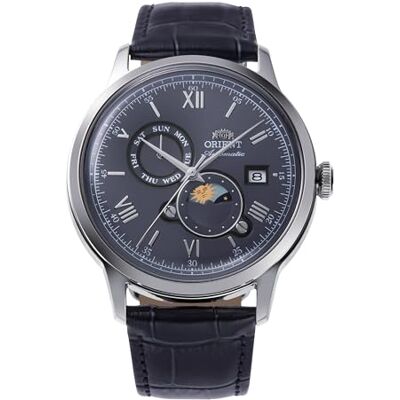 Orient Montre habillée RA-AK0806L, Bleu nuit, Classique Orient Montre habillée RA-AK0806L, Bleu nuit, Classique