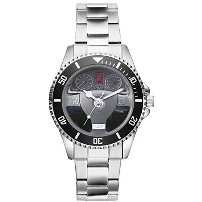 KIESENBERG Montre Homme Cadeau pour Golf 5 Fans Cockpit Compteur de Vitesse Quartz Analogique Montre-Bracelet 20834 KIESENBERG Montre Homme Cadeau pour Golf 5 Fans Cockpit Compteur de Vitesse Quartz Analogique Montre-Bracelet 20834