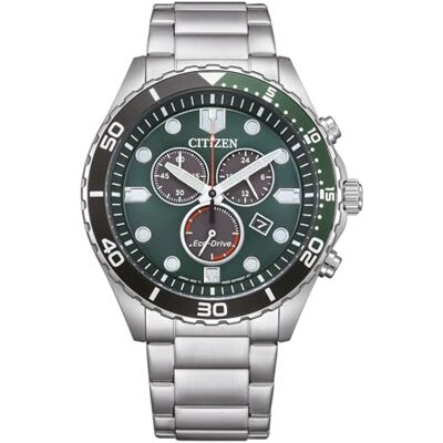 Citizen Montre chronographe Eco-Drive Sporty Aqua pour homme Citizen Montre chronographe Eco-Drive Sporty Aqua pour homme