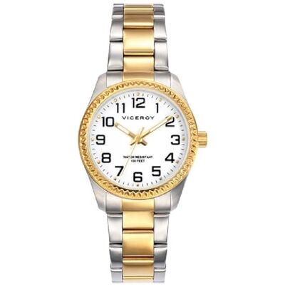 Viceroy 40860-24 montre pour femmes en acier inoxydable IP or Viceroy 40860-24 montre pour femmes en acier inoxydable IP or