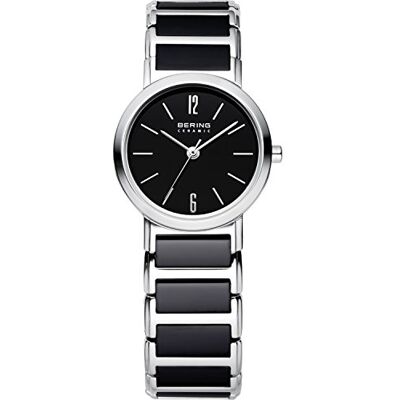 BERING Femmes Analogique Quartz Ceramic Collection Montre avec Bracelet en Acier Inoxydable/Céramique & Verre Saphir 30226-742 BERING Femmes Analogique Quartz Ceramic Collection Montre avec Bracelet en Acier Inoxydable/Céramique & Verre Saphir 30226-742