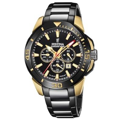 Festina Analogique F20644/1, Noir, Bracelet Festina Analogique F20644/1, Noir, Bracelet
