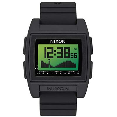 NIXON Montre de sport A1307-3327-00, Noir, Sangles NIXON Montre de sport A1307-3327-00, Noir, Sangles