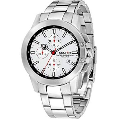 Sector No Limits SECTOR Montre chronographe à quartz pour homme avec bracelet en acier inoxydable R3273797003 Sector No Limits SECTOR Montre chronographe à quartz pour homme avec bracelet en acier inoxydable R3273797003