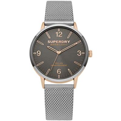 Superdry Hommes Analogique Quartz Montre avec Bracelet en Acier Inoxydable SYG259SM, Bracelet Superdry Hommes Analogique Quartz Montre avec Bracelet en Acier Inoxydable SYG259SM, Bracelet