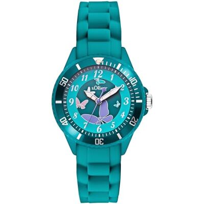 s.Oliver fille analogique à quartz montre-bracelet SO-2597-PQ s.Oliver fille analogique à quartz montre-bracelet SO-2597-PQ