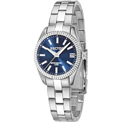 Sector No Limits Sector Horloge R3253579517, Bleu/Argent, Bracelet Sector No Limits Sector Horloge R3253579517, Bleu/Argent, Bracelet