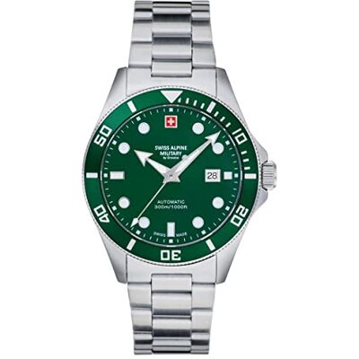Alpine Wristwatch Analogique Modèle 7095.2134 Diver Automatic 44 mm 30 ATM. Marque Alpine Wristwatch Analogique Modèle 7095.2134 Diver Automatic 44 mm 30 ATM. Marque