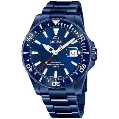 JAGUAR Analogique J987/1, bleu, bracelet JAGUAR Analogique J987/1, bleu, bracelet