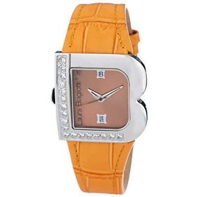 Laura Biagiotti Montre analogique pour femme à quartz avec bracelet en cuir LB0001L-06Z Laura Biagiotti Montre analogique pour femme à quartz avec bracelet en cuir LB0001L-06Z