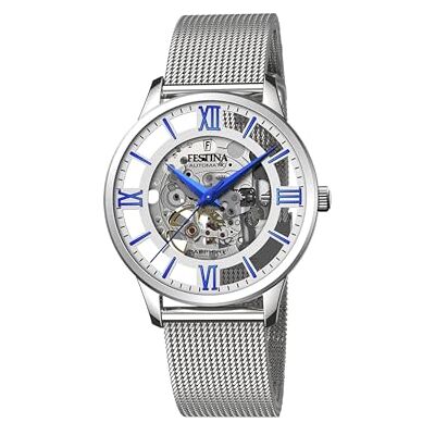 Festina Montre Automatique F20534/1, Gris, Bracelet Festina Montre Automatique F20534/1, Gris, Bracelet