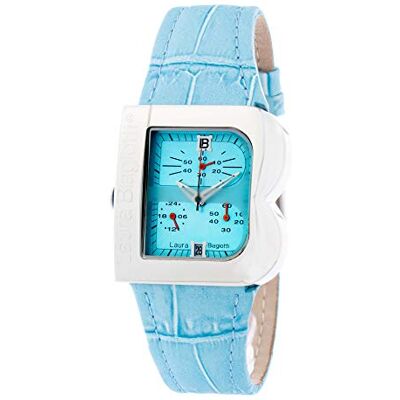 Laura Biagiotti Montre analogique pour femme à quartz avec bracelet en cuir LB0002L-04 Laura Biagiotti Montre analogique pour femme à quartz avec bracelet en cuir LB0002L-04
