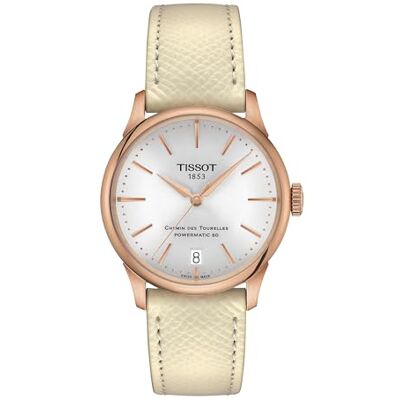 Tissot Montre automatique T1392073603100, beige, Moderne Tissot Montre automatique T1392073603100, beige, Moderne