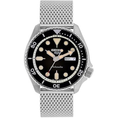 Seiko Montre Homme Automatique Acier Milanais SRPD73K1 Seiko Montre Homme Automatique Acier Milanais SRPD73K1