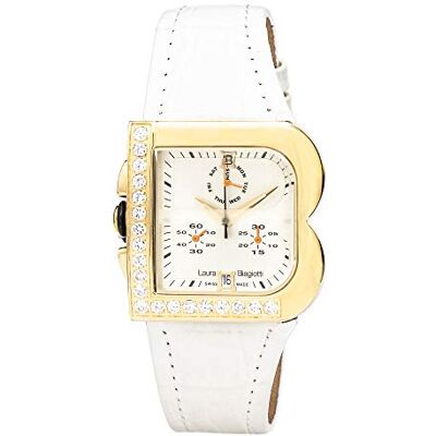 Laura Biagiotti Montre Femme (33 mm) (Ø 33 mm), Argent Métallique, 33MM, Bande Laura Biagiotti Montre Femme (33 mm) (Ø 33 mm), Argent Métallique, 33MM, Bande