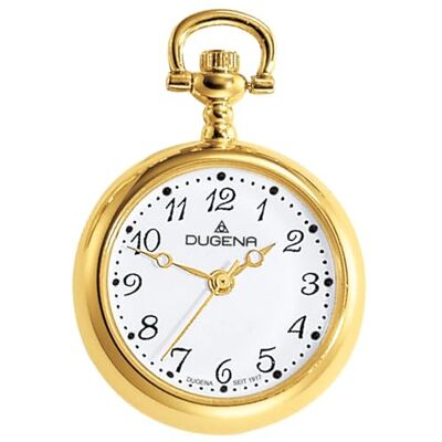 Dugena Montre gousset à quartz pour femme 4287991-1 Lepin Doré Chaîne Dugena Montre gousset à quartz pour femme 4287991-1 Lepin Doré Chaîne