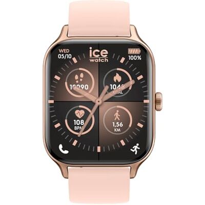 ICE-WATCH ICE fit RT 3.0 Rose-gold Nude Montre connectée de sport rose-gold pour femme avec bracelet en silicone 025280 (1,97 pouces) ICE-WATCH ICE fit RT 3.0 Rose-gold Nude Montre connectée de sport rose-gold pour femme avec bracelet en silicone 025280 (1,97 pouces)